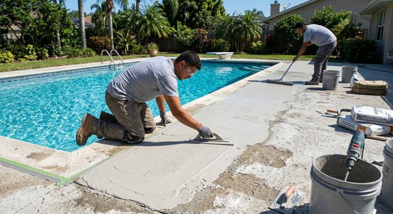 Concrete Flatwork Repair Service