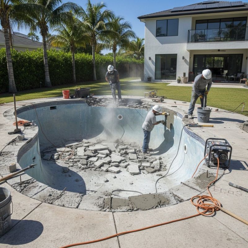 Pool Concrete Resurfacing