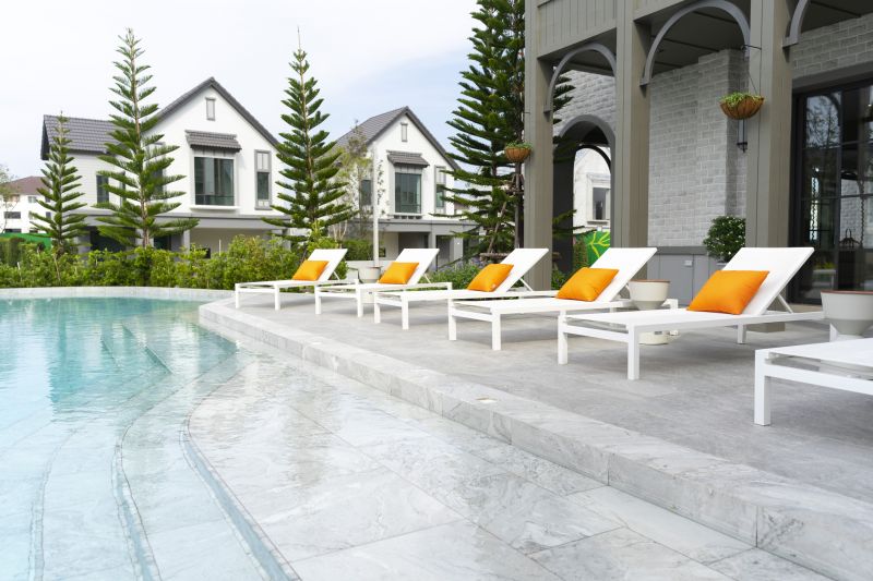 Textured Pool Deck